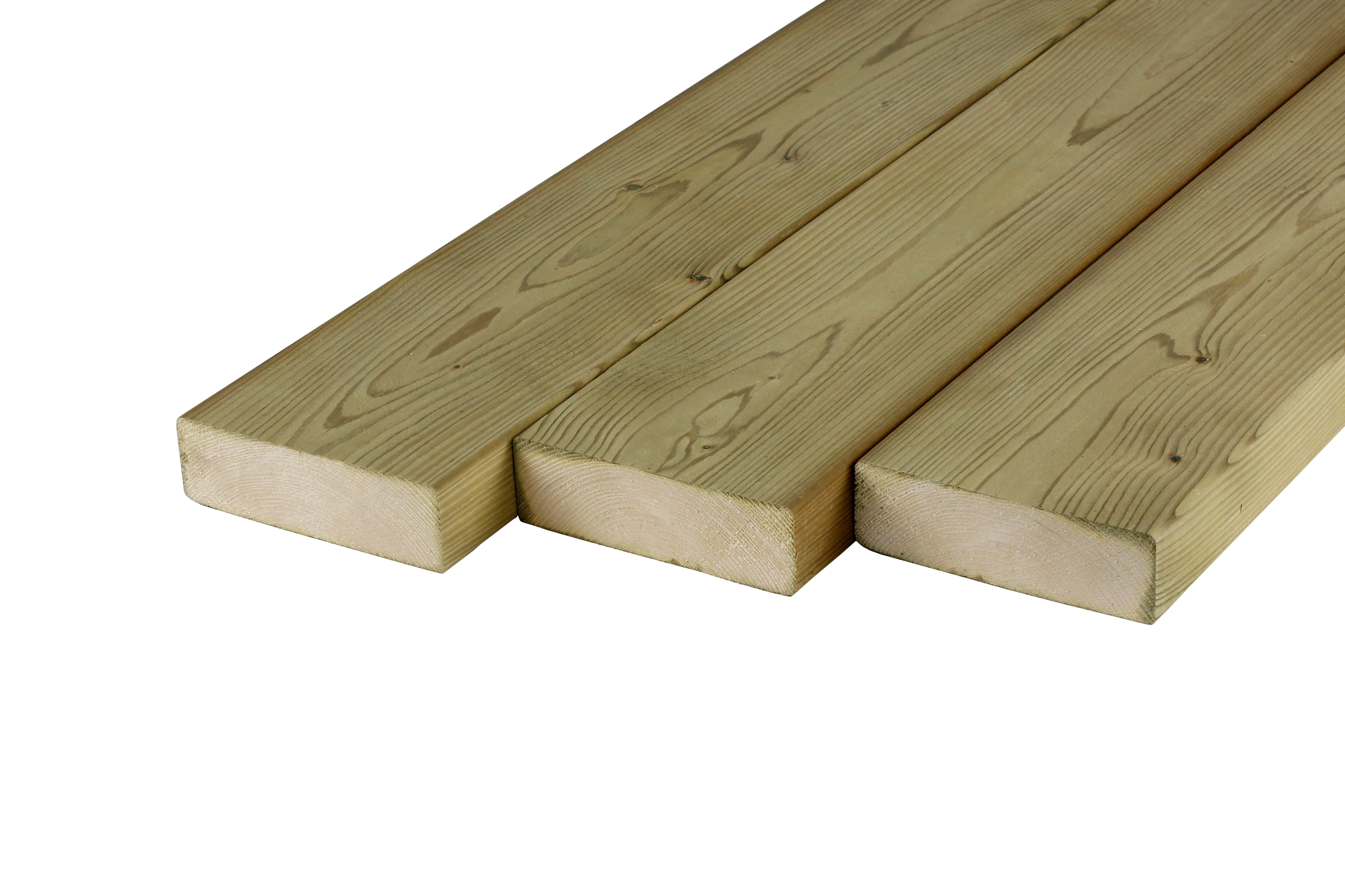 Vuren Balk 4.5 x 14.5 cm (45 x 145 mm) Geschaafd Geïmpregneerd - Lengte 300 cm - Afbeelding 2